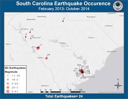 Since February 2013 There Have Been 24 Low Magnitude Earthquakes In South Carolina Including A 4 1 Earthquake In Edgef Earthquake South Carolina Union County