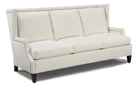 Leah traditional tufted high winged back new velvet loveseat. High Back Tufted Sofa Ideas On Foter