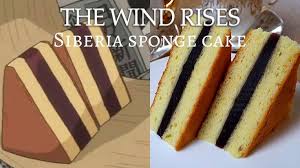 How To Make Siberia Sponge Cake The Wind Rises Anime Kitchen Youtube Healthy Sweets Baking Food