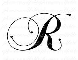 Letter R Hearts 288 Digital Download Alphabet Initial Name Glyph Character Font Typography Clip Art In 2021 Letter R Tattoo Tattoo Lettering Fonts Alphabet Tattoo Designs