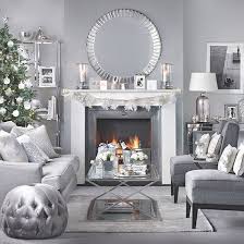 Be brave with deepest, darkest grey living room ideas Purple Living Room With Grey Velvet Sofa Decorating Ideal Home Silver Living Room Living Room Grey New Living Room