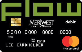 1 point per $1 spent on purchases Flow Account Meriwest Credit Union