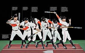 They Might Be Giants You Probably Get That A Lot A Sequence Photo Of Hunter Pence For Espn Magazine S Perfect Issue On His Unorthodox Batting S Sf Giants Baseball Sf Giants San Francisco Giants Baseball
