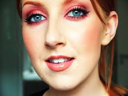 Copper Makeup Tutorial Great For Green Or Blue Eyes Red Eye Makeup Eyeshadow Looks Eyeshadow For Blue Eyes