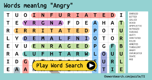 Will one scholar's discovery deep in the amazon destroy the foundation of modern linguistics? Words Meaning Angry Word Search