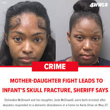 A Thibodaux mother and daughter are facing charges after a domestic dispute  left an infant with a fractured skull, according to the Lafourche Parish  Sheriff's Office. Full Story:  https://www.wwltv.com/article/news/crime/mother-daughter-fight-leads-to ...