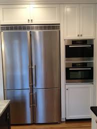 Great savings & free delivery / collection on many items. Liebherr Refrigerator Miele Steam Oven Above Miele Microwave Convection Oven Subzero Mini Refrigerator Hidde White Modern Kitchen Modern Kitchen Kitchen Design