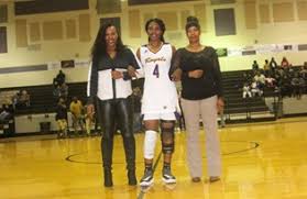 Recognition of basketball seniors.