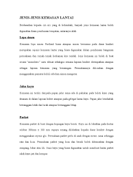 Parket kemasan ini dibuat dengan menggunakan kepingan kayu beroti yang disusunkan seperti gambar dibawah. Lantai Pdf