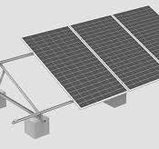 PAT solar mount system is triangle system for portriat solar ...