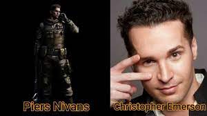 Character and Voice Actor - Resident Evil 6 - Piers Nivans - Christopher  Emerson - YouTube