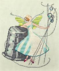 Each cross stitch pattern includes a full colour, easy to follow, pdf chart to download instantly. Nora Corbett Thimble Fairy Stitching Fairies Cross Stitch Pattern 123stitch
