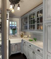 Pin By Collin Hargreaves On Kitchen Remodel Distressed Cabinets Distressed Kitchen Cabinets Light Grey Kitchens