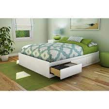 Broyhill kids marco island full captain's bed with trundle. Full Queen Size Solid Black Wooden Platform Bed Frame 1 Under Bed Storage Drawer Beds Bed Frames Home Garden