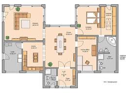 Architektur Haus Solid House Kern Haus Bungalow Fokus Grundriss Erdgeschoss Architektur Haus House Floor Plans House Plans Floor Plans