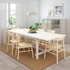 Nordviken Ronninge Table And 4 Chairs White Birch Ikea Farmhouse Dining Room Table Dining Room Table Decor Dining Table
