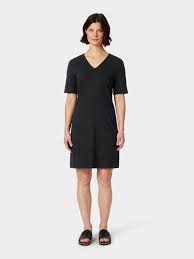 Ladies jersey dress, Black | Manufactum