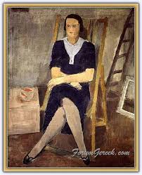 Hale Salih Asaf 1905 1938 Turk Ressam Forum Gercek Portre Resim Kadin