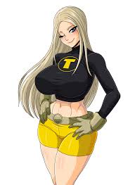 Rule 34 Dev - 1boy 1girls 2021 5_fingers ass big_ass big_breasts big_butt  black_t-shirt blonde_hair blue_eyes bottomless bottomless_female  brown_gloves cartoon_network cute dat_ass dc dc_comics faceless_male female  footwear fopmaterial gloves ...