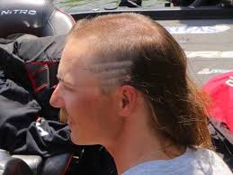 The latest hair style for men -- the "skullet," an evolution of the mullet.