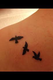 The best tattoos of this nature will be realistic enough to look like photographs. Three Birds On Shoulder Tattoo Pictures Tattoo Pictures