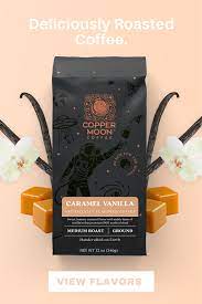 Copper Moon Coffee Graphic Design Packaging Coffee Label Creative Packaging Design