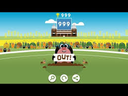 Instead of people playing on the field, the batsman is a cricket and the fielders are snails. How To Cheat And Get Your Desired Score Google S Cricket Game Doodle Youtube