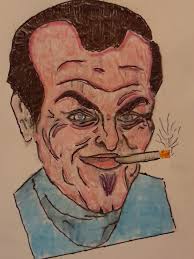 Caricatures from 1968 of 6 men