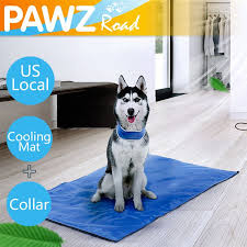 Ships free orders over $39. Summer Pet Dog Cat Cooling Mat Cooler Gel Mat Pad Blue Large Bed Non Toxic Us Dog Supplies Dogs