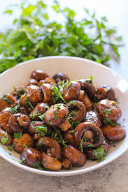 Sauteed Mushrooms In Ghee Herb Sauce Side Dish Zen Spice