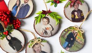 Wooden Photo Ornament