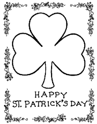 Traditionally, those who are caught not wearing green on st patrick's day are. St Patrick S Day Free Coloring Pages Crayola Com