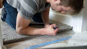 Apr 02, 2021 · create a nice smooth finished edge where carpet meets your tile flooring with the exclusive z bar from trafficmaster. Z Bar Carpet Transition To Lvp Laminate Tile Hardwood And More Youtube