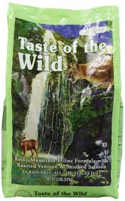 Taste Of The Wild Dry Cat Food Rocky Mountain Feline Formula With Roasted Venison And Smoked Salmon 5 Pound Bag Dry Cat Food Grain Free Cat Food Cat Food