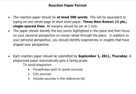 A reflection paper is a type of paper that requires you to write your opinion on a topic, supporting it with your observations and personal examples. How To Write A Reaction Paper What Is A Reaction Paper Paperstime