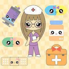Maybe you would like to learn more about one of these? Kawaii Doctor Clipart Cute Nurse Medical Clip Art Digital Stickers Planner Pharmacy Hospital Fun Fr Enfermeira Desenho Medico Desenho Jaleco Enfermagem