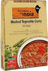Tasty and leaves you asking for . 841905010714 841905010752 Kitchens Of India Ready To Eat Pav Bhaji Mashed Vegtable Curry 10 Ounce