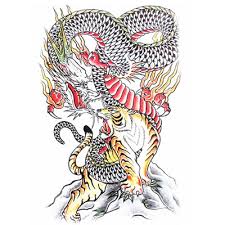 Fakta unik hewan kira2 kuat mana singa vs harimau (bukan macan tutul). Gambar Tato Naga Dan Harimau Arini Gambar