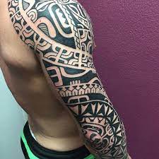 Love island's maura higgins shows off her bum tattoo as she enters casa amor. Chris Higgins Powerful Polynesian Body Art Tattoodo