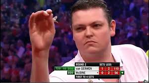 Van gerwen loves donk by dj eugene mccauley, released 21 november 2020. Kevin Mcdine Makes Michael Van Gerwen Angry 2014 Pdc World Championships Video Dailymotion