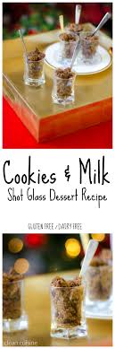 Simply crumble one graham cracker rectangle into the bottom of each shot glass. Cookies And Milk And More Shot Glass Dessert Recipes