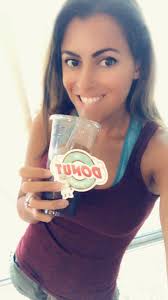 Custom country donuts for school order