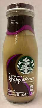 1 bottle = 9.5 fl oz. Frappuccino Mocha Starbucks 281 Ml