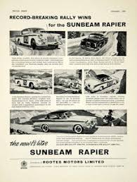 Image result for Embassy Black 1958 Sunbeam