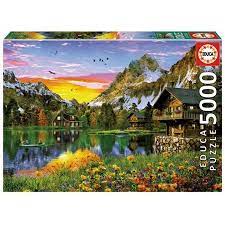 Puzzle sorter game puzzl craft diy kid base puzzle craft for kid 5000 piece puzzle kid paper children kitchen toy. Alpine Lake 5000 Piece Puzzle Walmart Canada