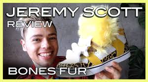 unboxing review Jeremy Scott x adidas bones fur ss15