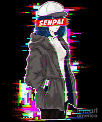See more ideas about aesthetic anime, anime aesthetic anime. Senpai Vaporwave Aesthetic Anime Girl Digital Art By The Perfect Presents