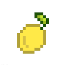 A Lemon Pixelated Fruit Graphic Free Image By Rawpixel Com Pixel Art Pattern Pixel Art Design Pixel Drawing