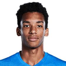 He is the youngest player ranked in the top 20 by the association of tennis. Felix Auger Aliassime Canada