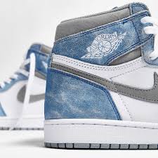 Blue and grey jordan 1. End Features Air Jordan 1 Retro High Og Hyper Royal